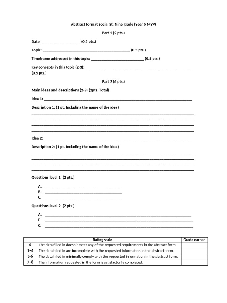Abstract+Format+Social+St (1) | PDF