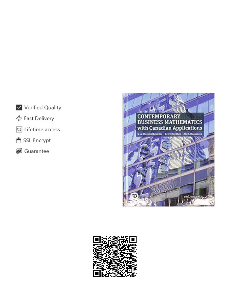 The ultimate Contemporary Business Mathematics with Canadian ...