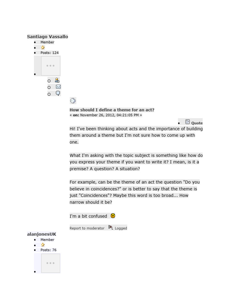 Themes Script In | PDF | Thought | Mind