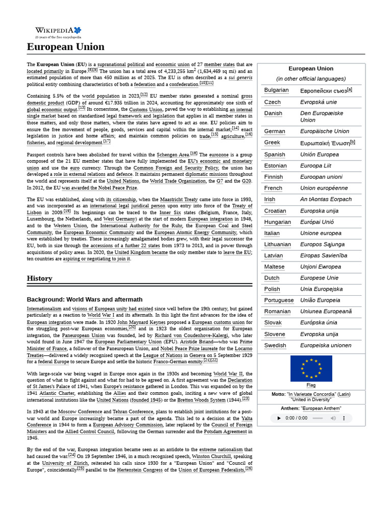 European_Union | PDF