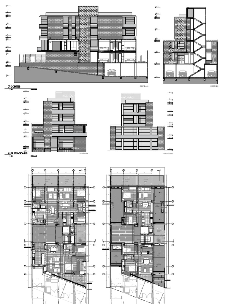 Planos Arquitectónicos - Proyecto de Curso - v2 | PDF