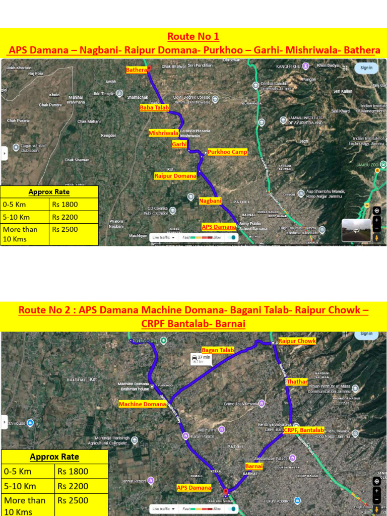 Bus Routes | PDF
