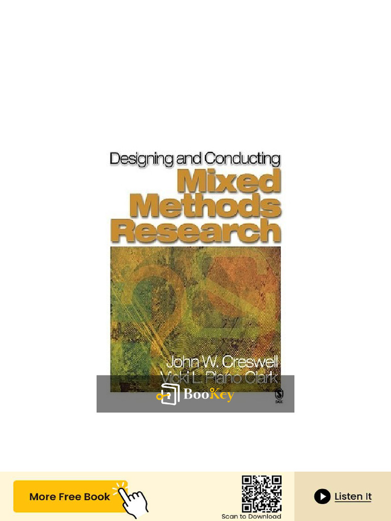 Designing and Conducting Mixed Methods Research PDF | PDF | Qualitative ...