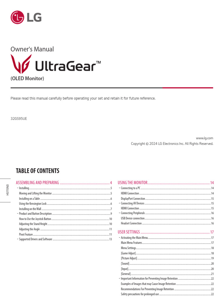 ENG_US | PDF | Hdmi | Usb