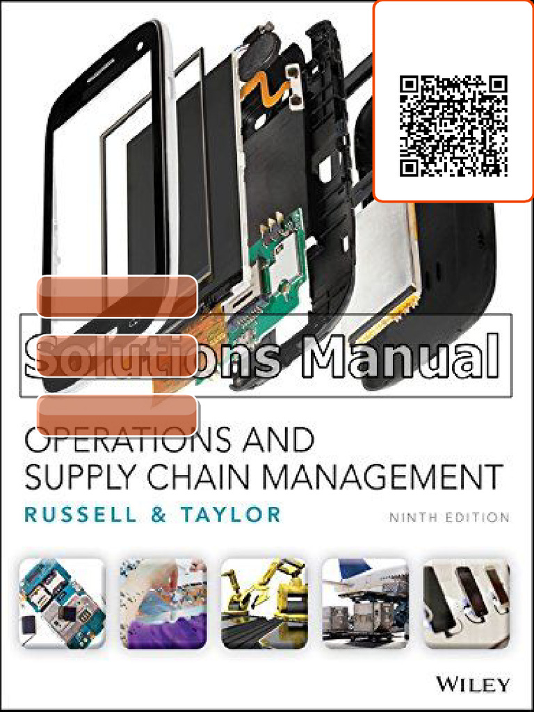 Unlock your Operations and Supply Chain Management 9th Edition Russell ...