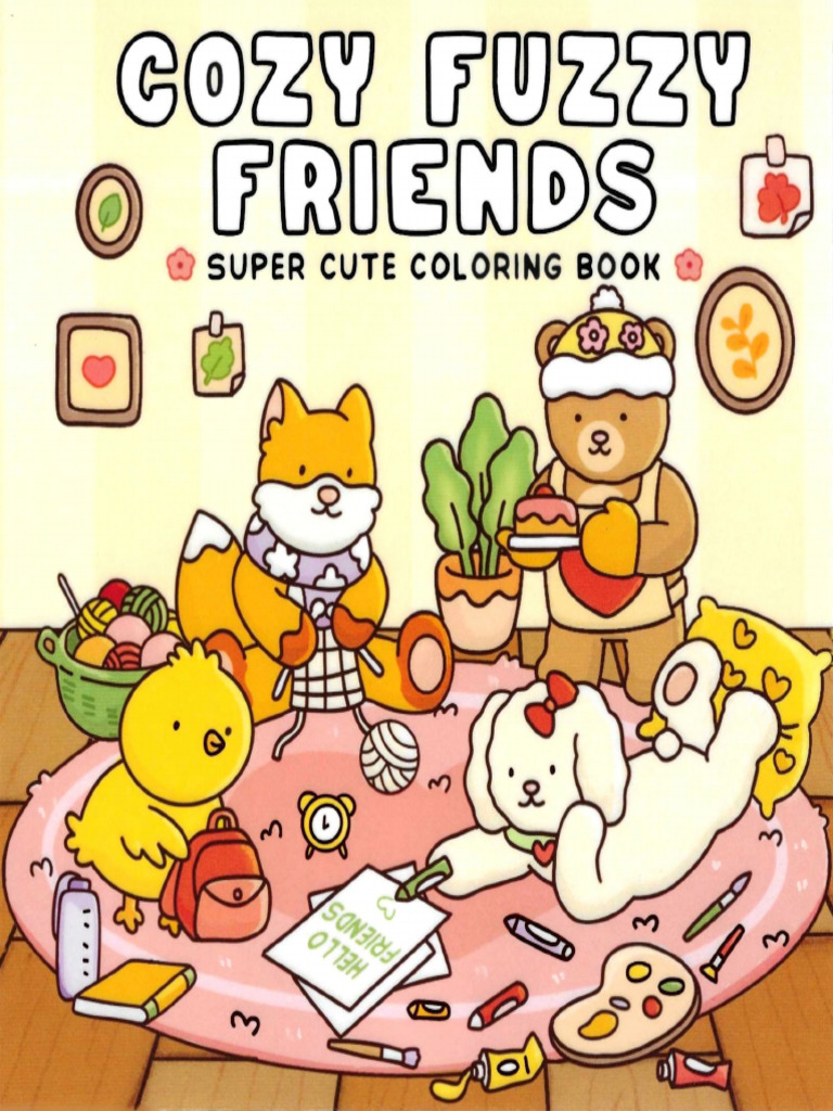 Cozy Fuzzy Friends Sweetartros-1 | PDF