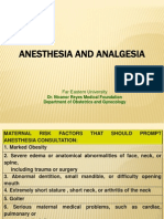 o. Anesthesia