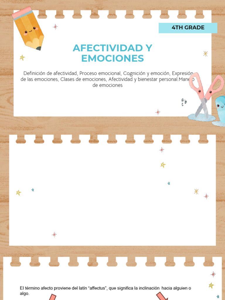 Afectividad y Emociones | PDF | Las emociones | Conceptos psicologicos