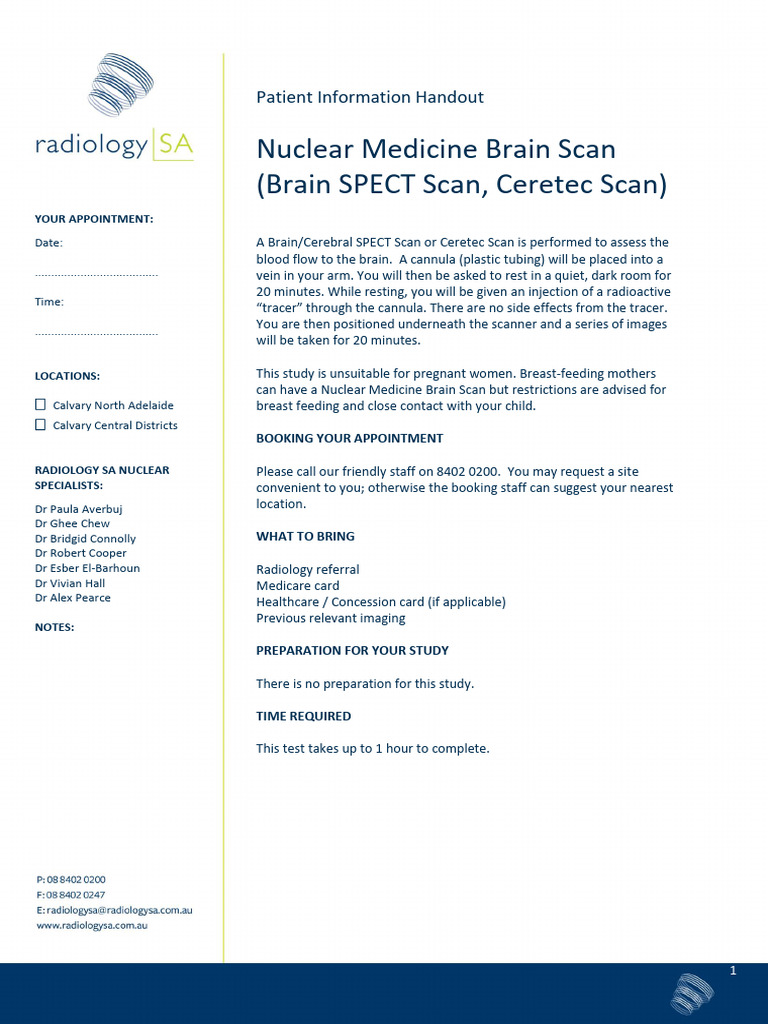 NM Brain Scan | PDF