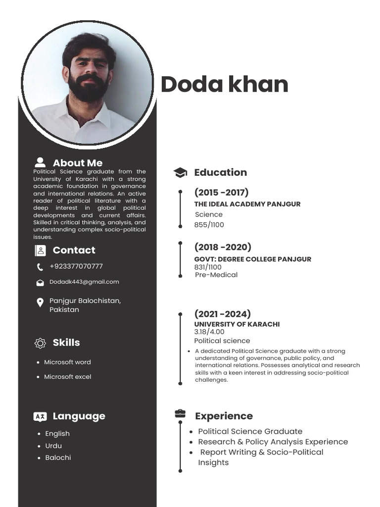 Modern Minimalist CV Resume 20260326 130449 0000 | PDF