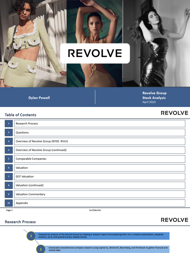 Revolve Stock Pitch | PDF | Discounted Cash Flow | Cost Of Capital
