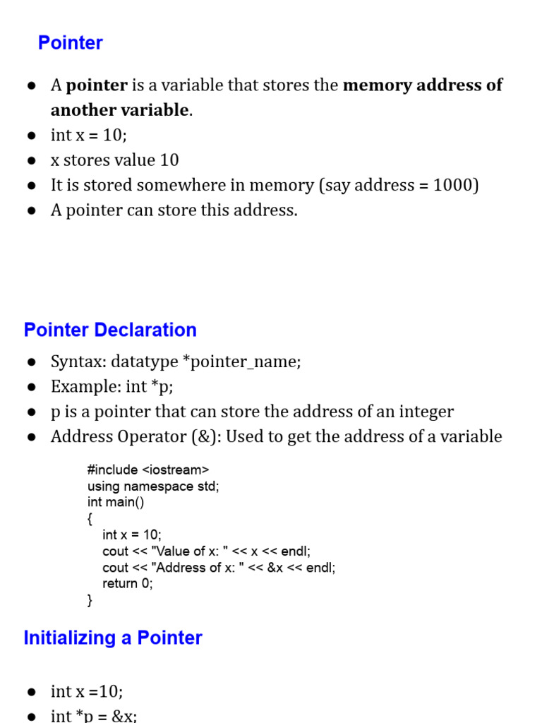 Pointers and Structures | PDF