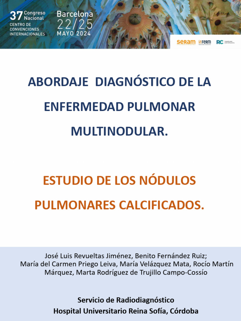 enfermdad multinodular | PDF | Pulmón | Cáncer de pulmón