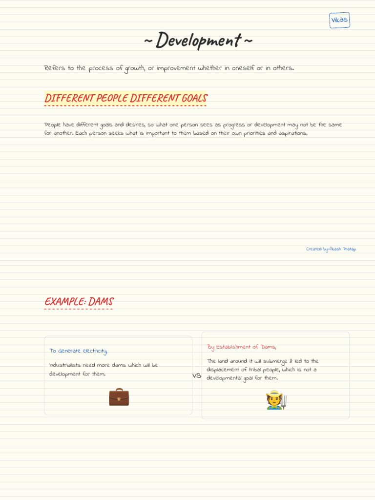 Development Handwritten Notes | PDF