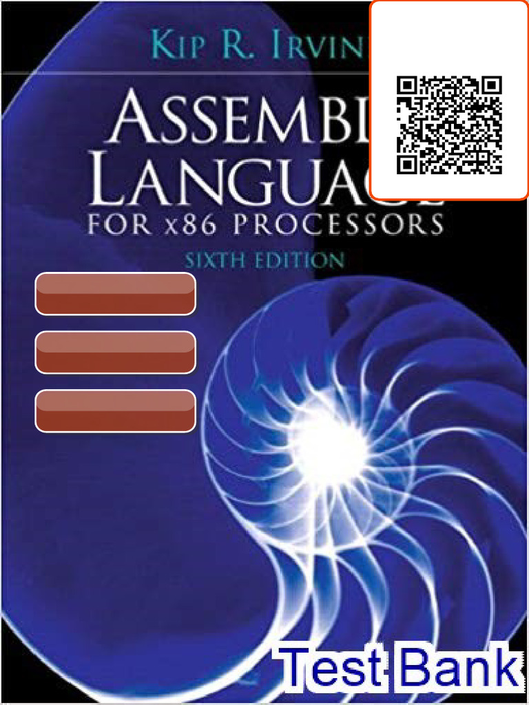 Assembly Language For X86 Processors 6th Edition Irvine Test Bank ...