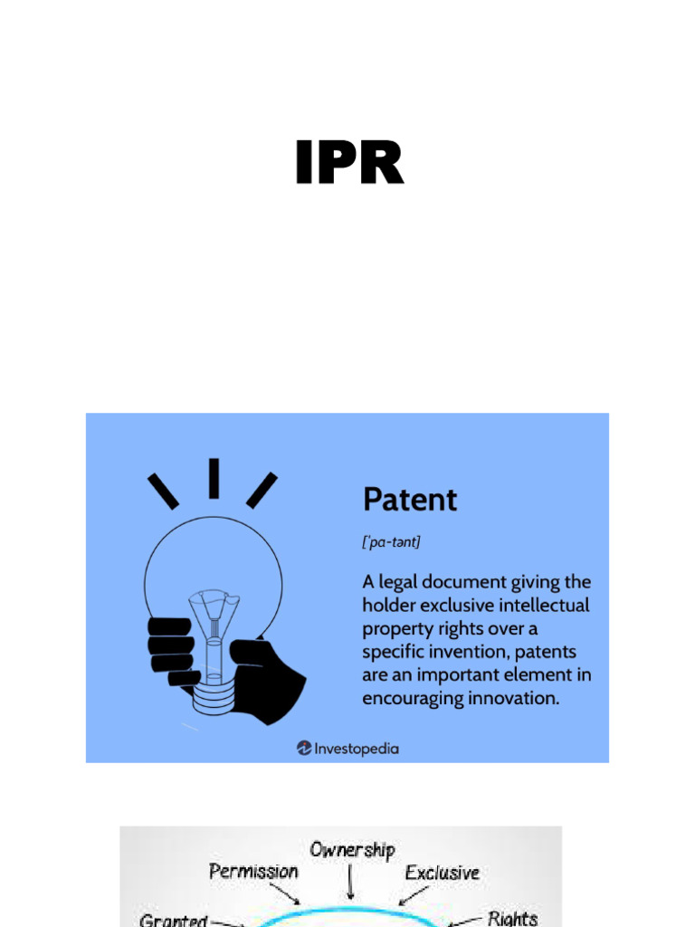 Copy of IPR Ppt 2024 | PDF
