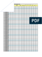 Field Work Schedule For