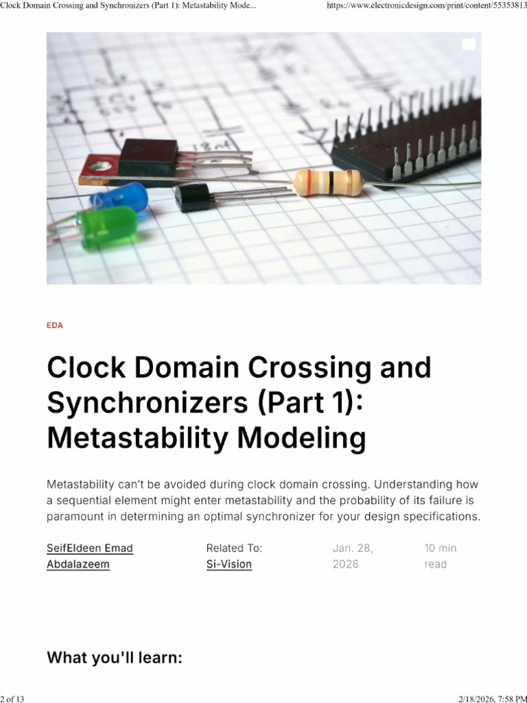Clock_Domain_Crossing_and_Synchronizers | PDF