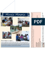 May 2012 Music Mosaic Newsletter