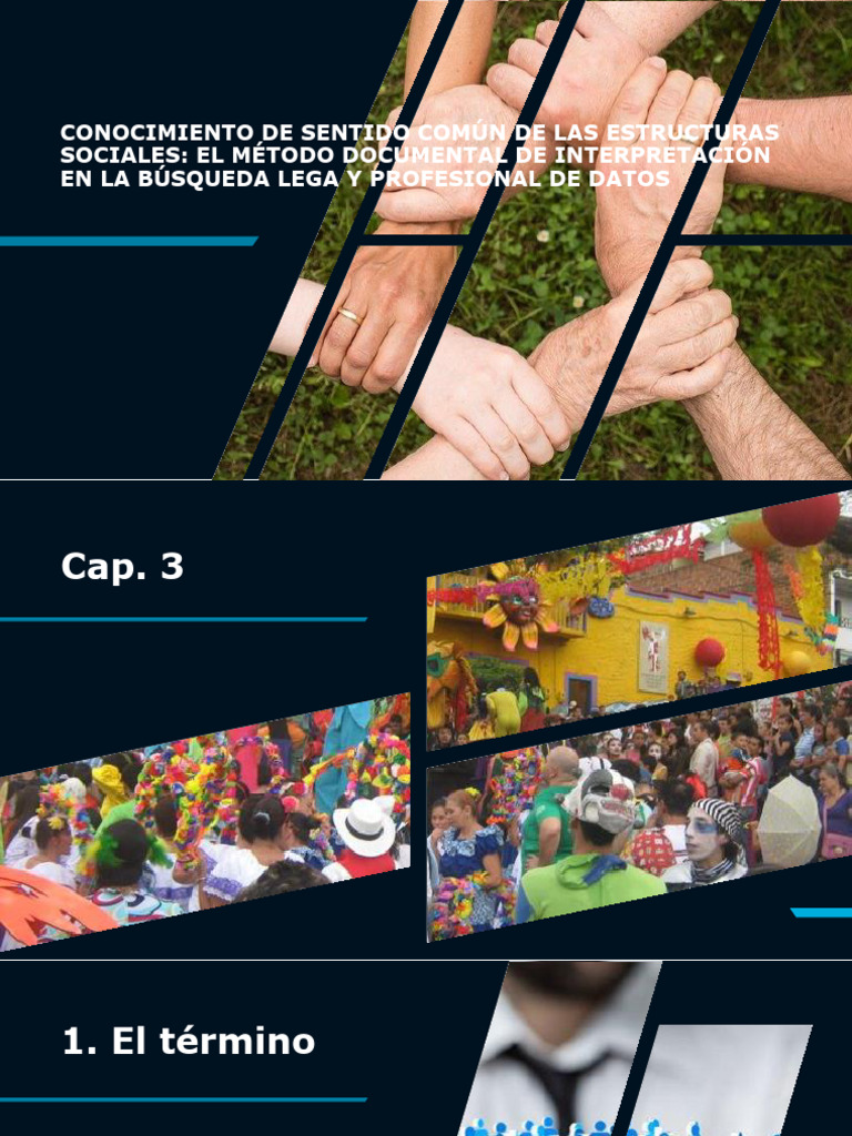 Conocimiento de Sentido Común de Las Estructuras Sociales | PDF ...