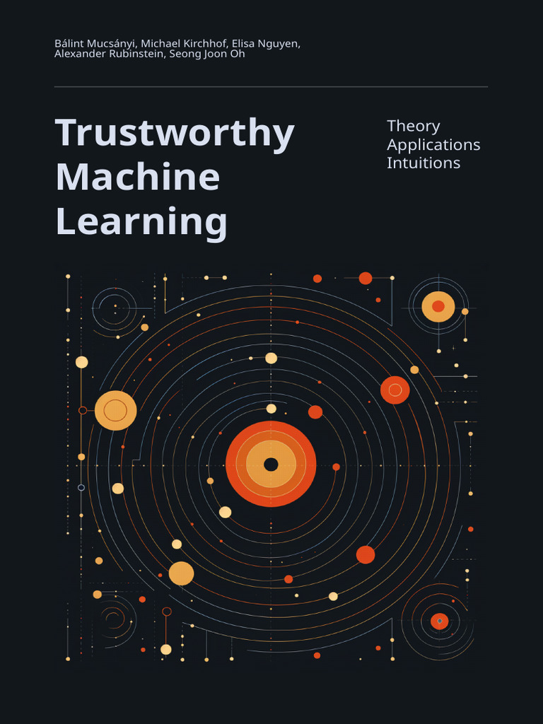 Trustworthy Machine Learning | PDF | Machine Learning | Cognitive Science