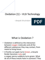 Oxidation - VLSI Technology