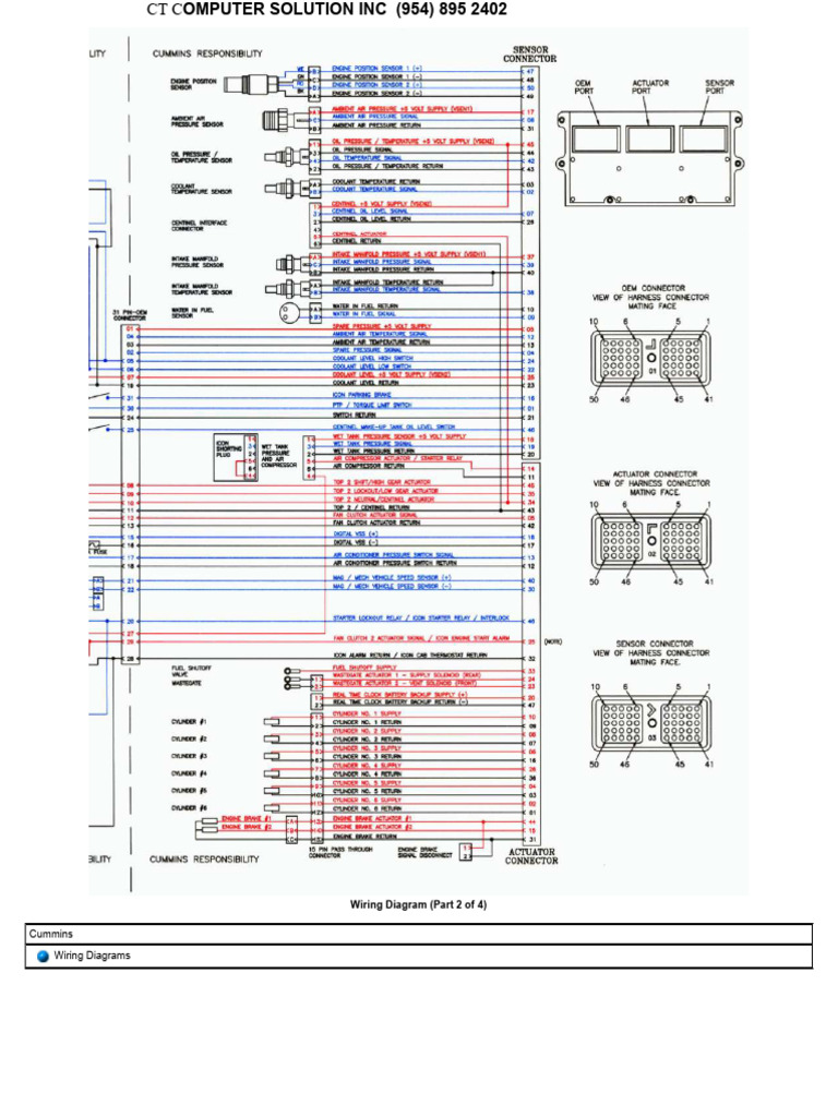 509000057 Ism Cummins Wiring Diagrams Compress 240920 151326 | PDF