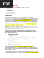 Counseling Role Play Script Examples | PDF | Psychotherapy | Counseling ...