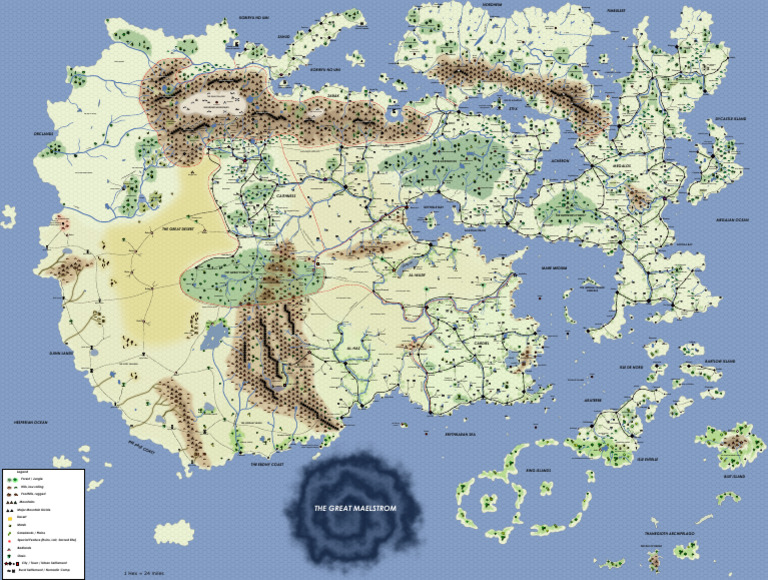 Ytarria Map, Lots of Modifications | PDF
