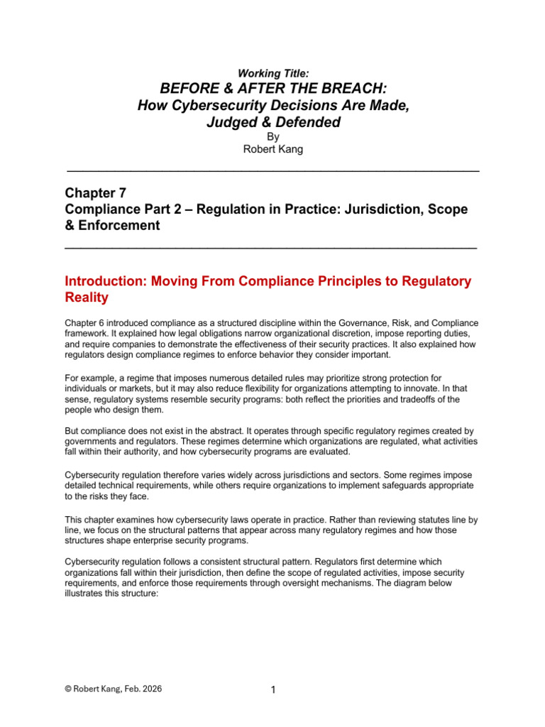 Chapter 7 - Cybersecurity Compliance Part 2 | PDF | Computer Security ...