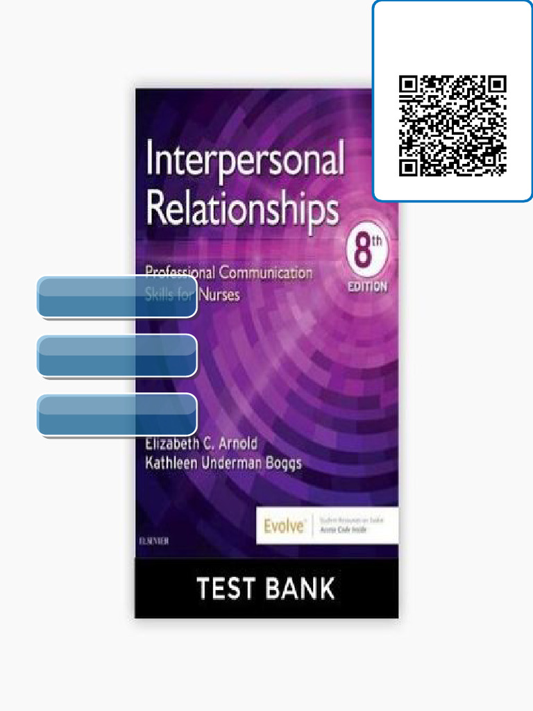 Test bank Interpersonal Relationships Professional Communication Skills ...