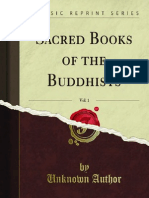 Sacred Books of The Buddhists v1 1000036225