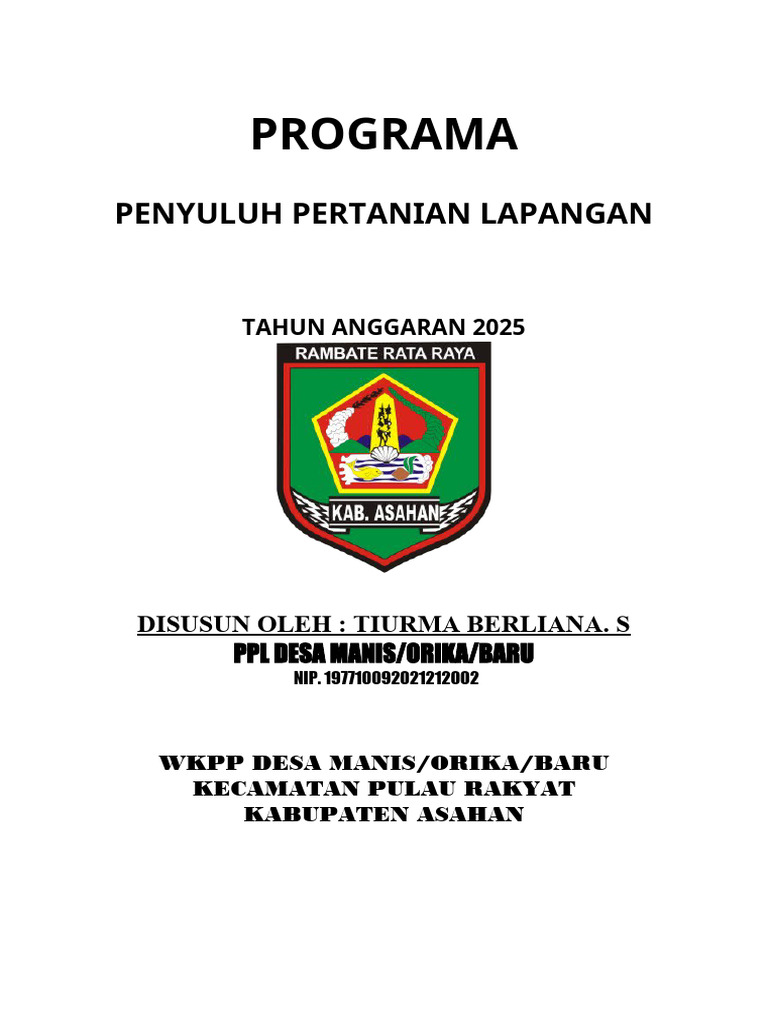 PROGRAMA 2025 Tiur | PDF