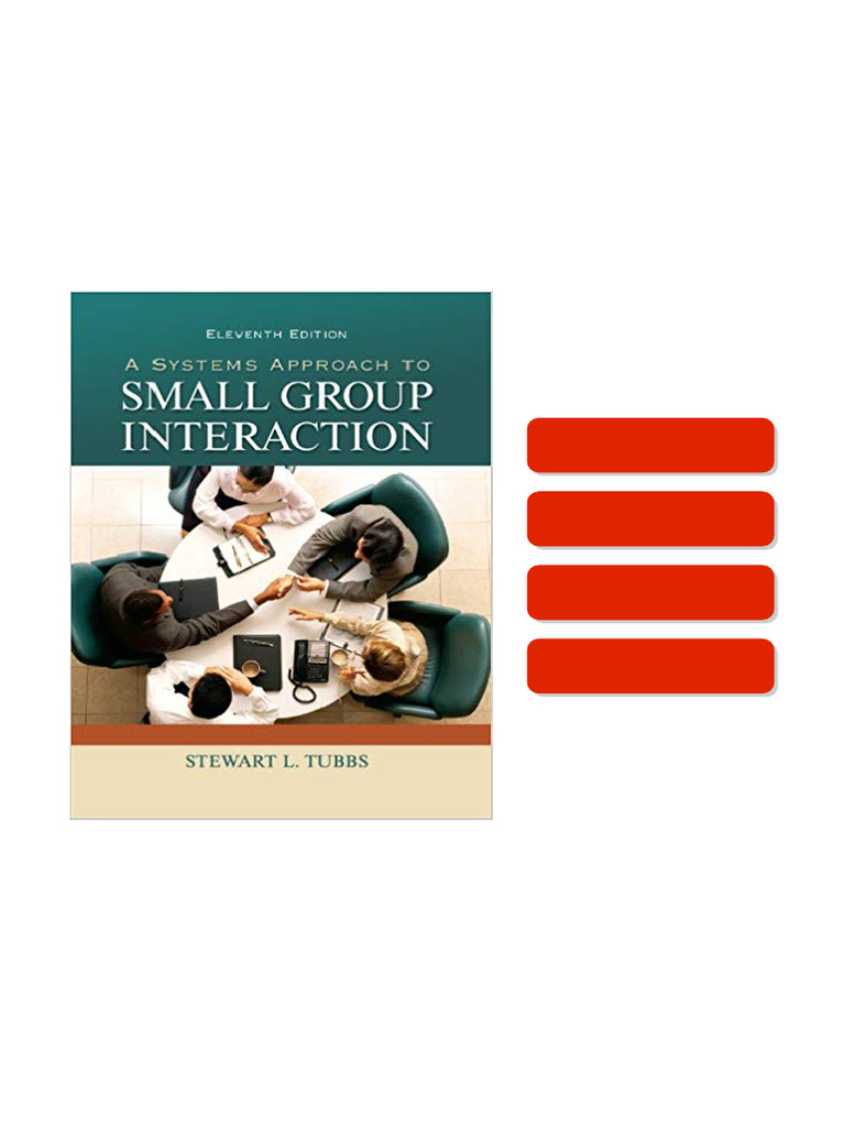 The ultimate A Systems Approach to Small Group Interaction, 11th ...