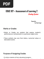 DepEd K to 12 Grading System Guide | PDF | Educational Stages ...