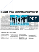 HR Audit Bridge Towards Healthy Capitalism