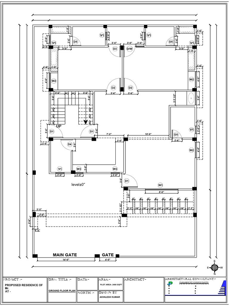 GROUND FLOOR PLAN | PDF