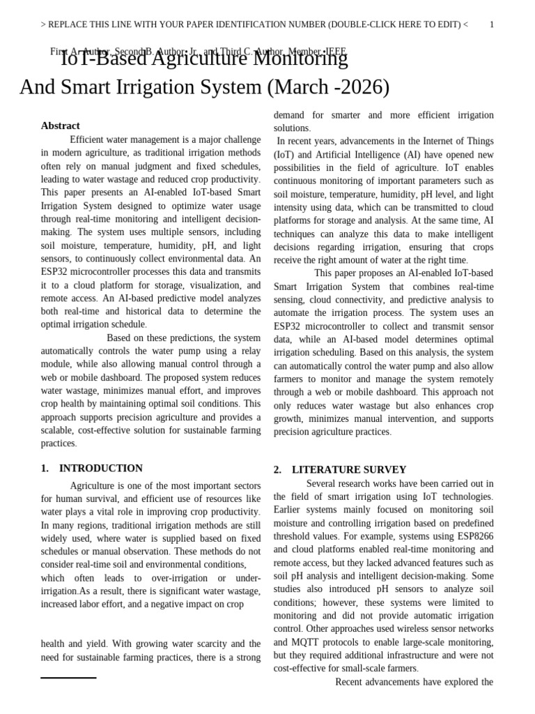 IEEE Template | PDF