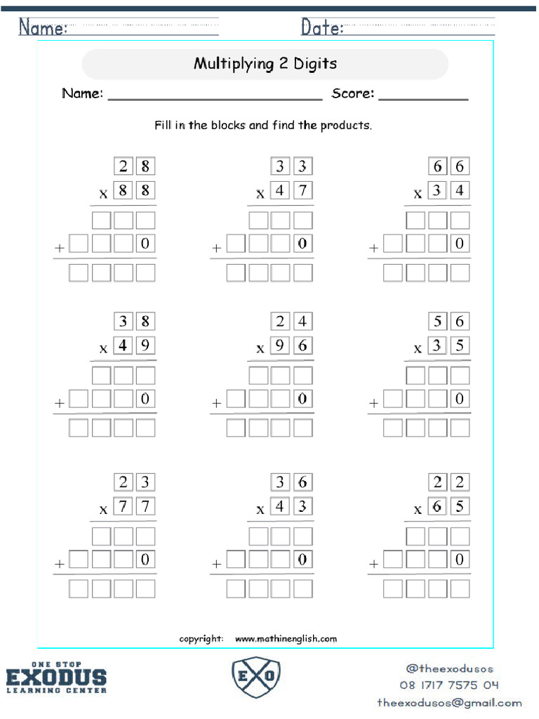 Gr3_review Multiplication Division_meet 2 | PDF