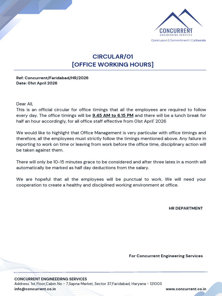 Office Hours | PDF