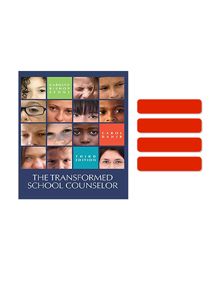 The Transformed School Counselor 3rd Edition available any format | PDF | School Counselor ...