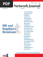 Employee Relations January 2011