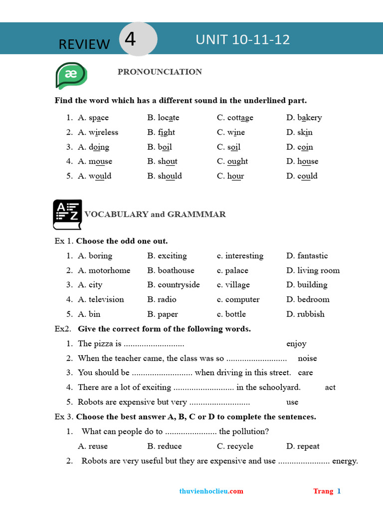 Gs 6 - Review Unit 10 11 12 | PDF