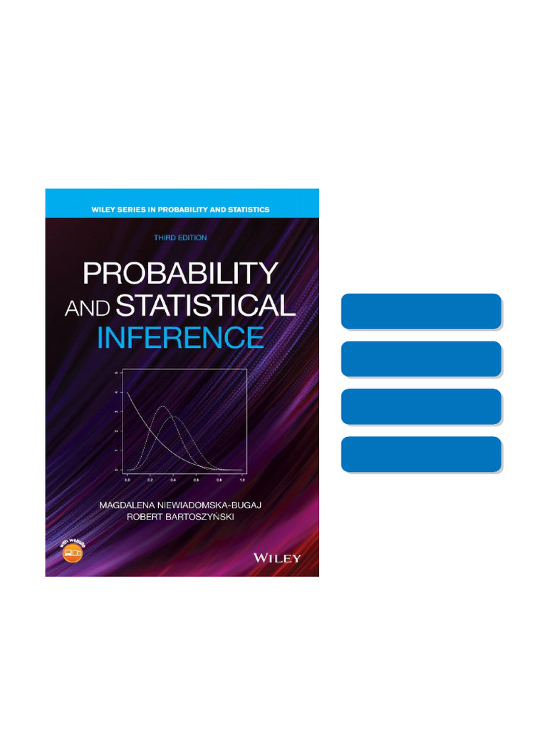 Grab your Probability and Statistical Inference 3rd Edition Magdalena ...