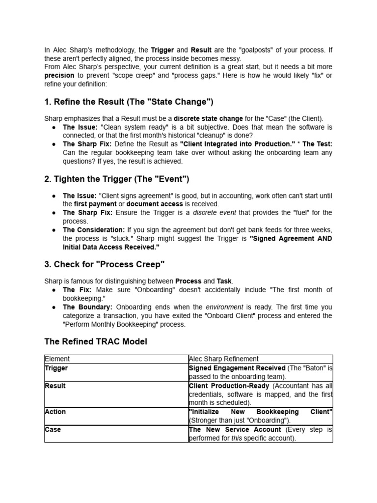 2 Refined TRAC Model | PDF