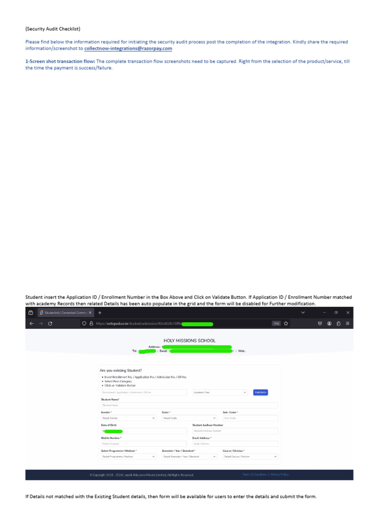 Sample Transaction Flow - Webapp - Razorpay | PDF | Databases | Payments