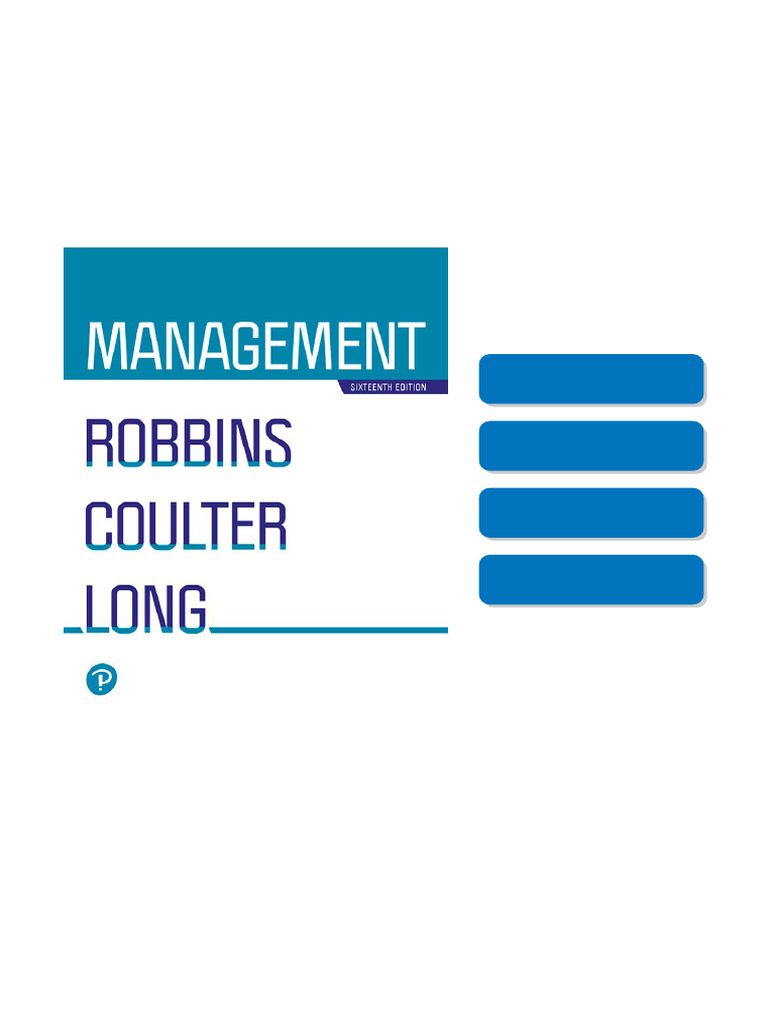 Management, 16e 16th Edition Stephen P. Robbins Instant Download