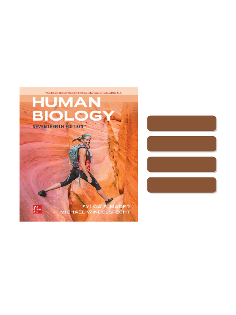 HUMAN BIOLOGY 第17版 Human Biology 17th Edition by Sylvia Mader, Michael Windelspecht