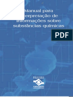 Manual para Interpretação de Informações sobre Substâncias Químicas