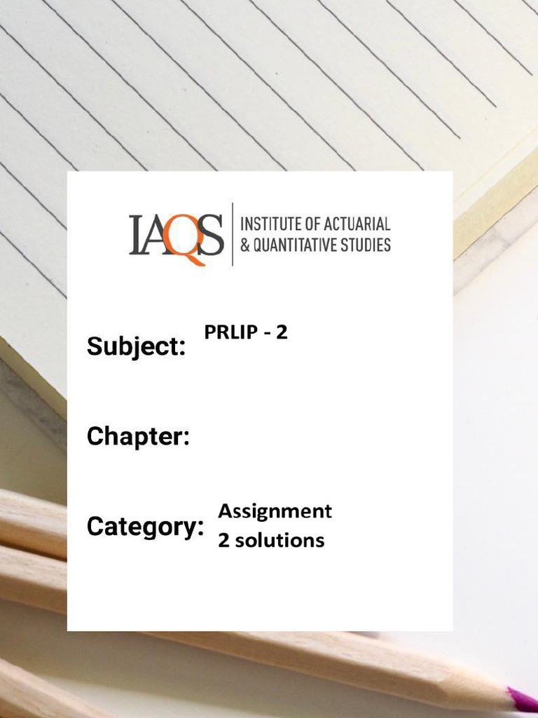 Assignment 2 Solns | PDF